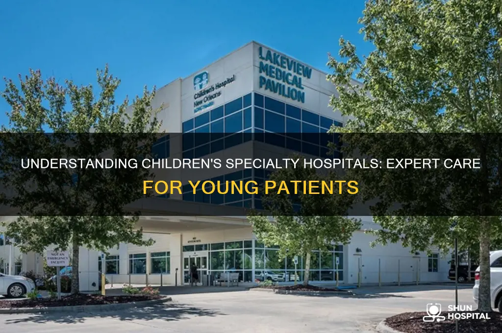 what are childrens specialty hospitals