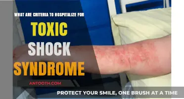 Toxic Shock Syndrome: Key Criteria for Hospitalization Explained