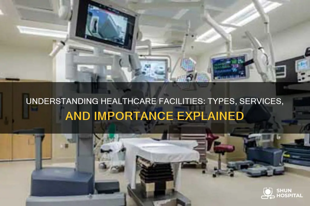 what are healthcare facilities