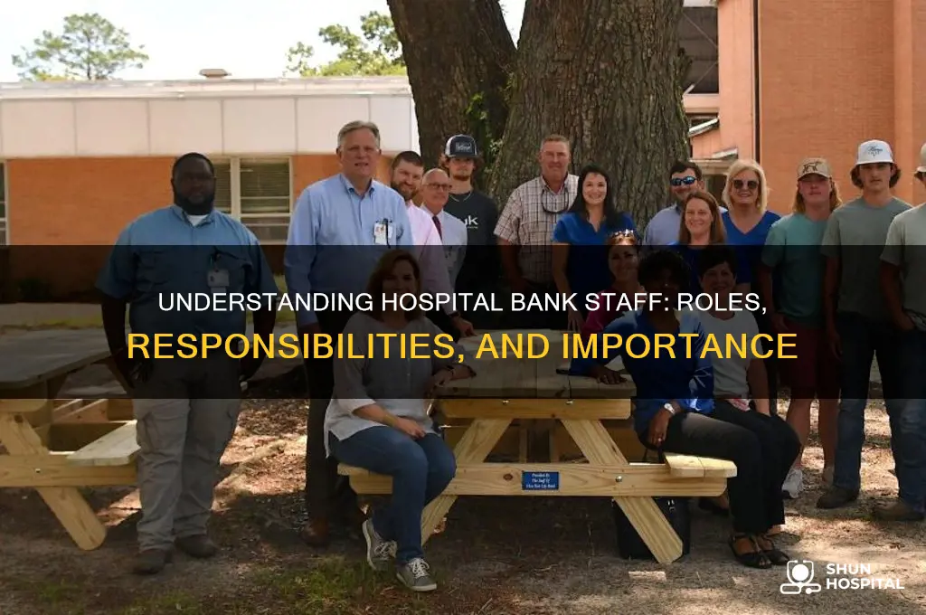 what are hospital bank staff