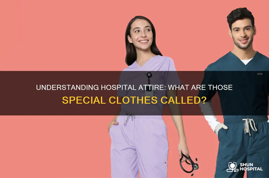 what are hospital clothes called
