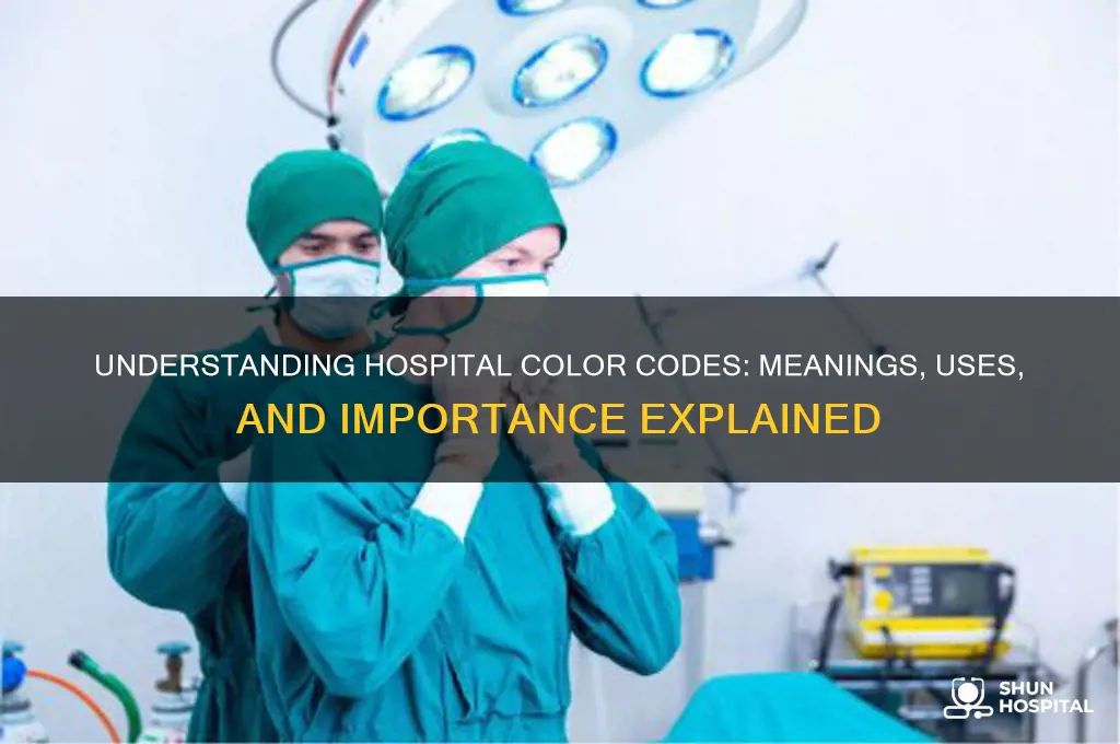 what are hospital color codes