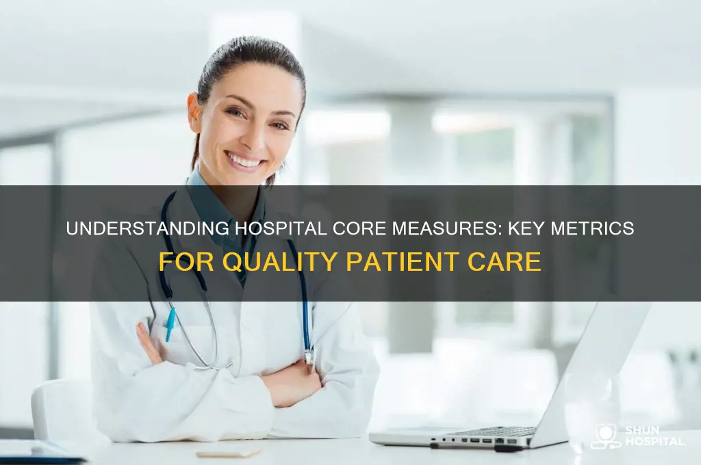 what are hospital core measures
