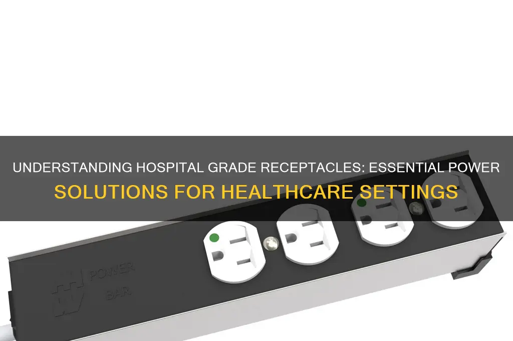 what are hospital grade receptacles