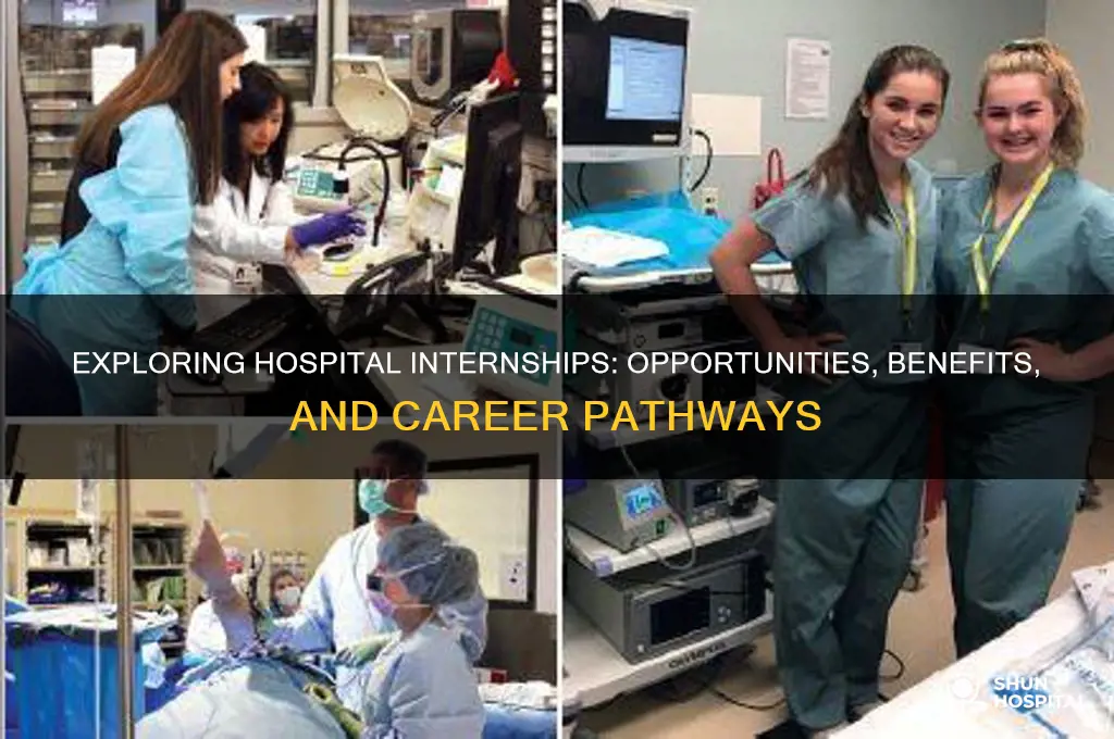what are hospital internships