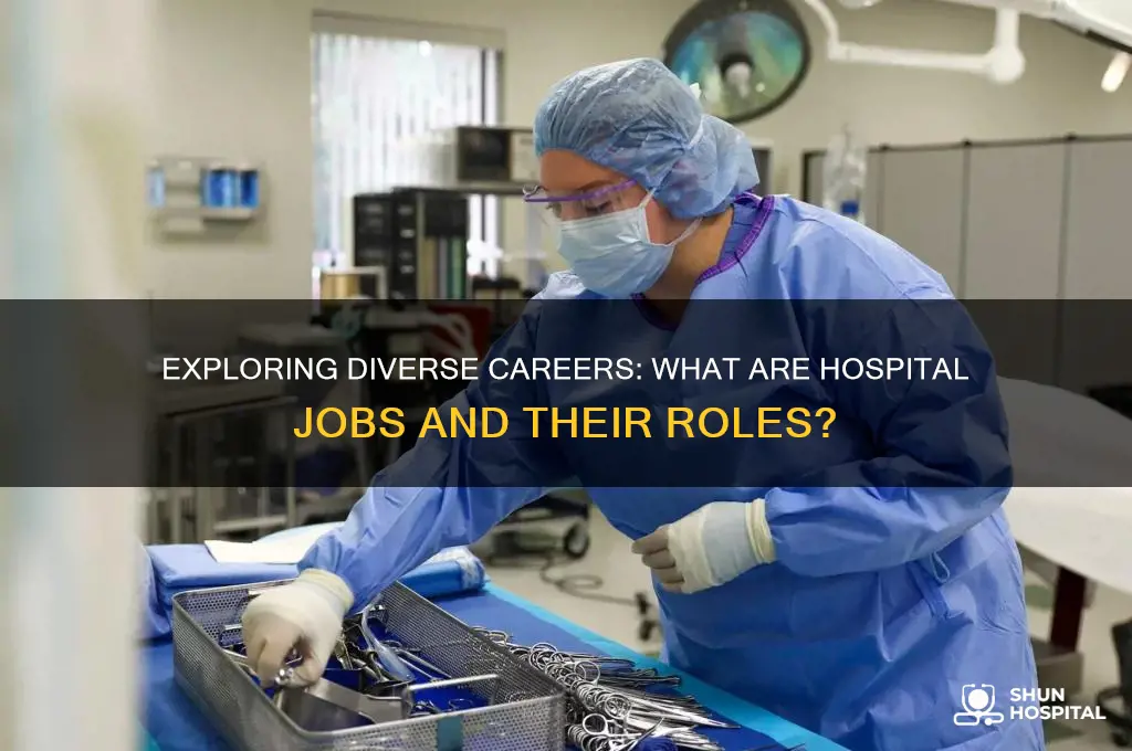 what are hospital jobs