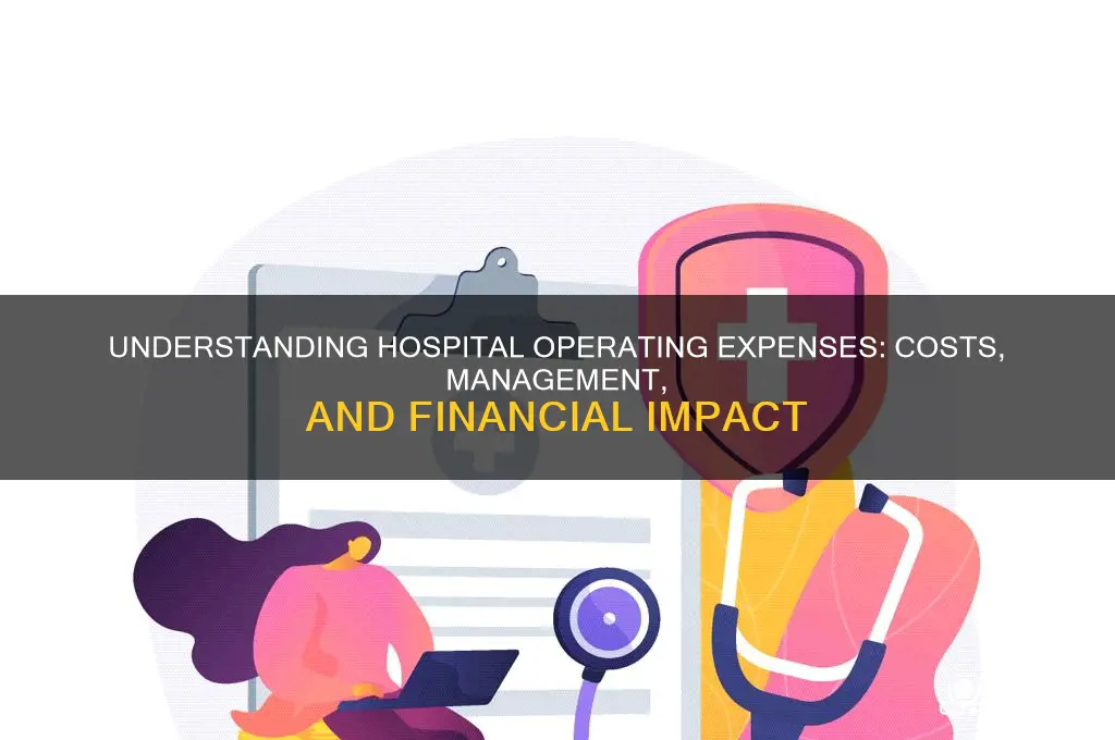 what are hospital operating expenses