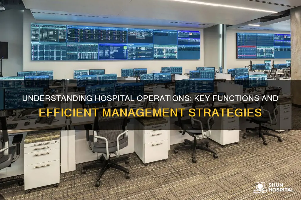 what are hospital operations