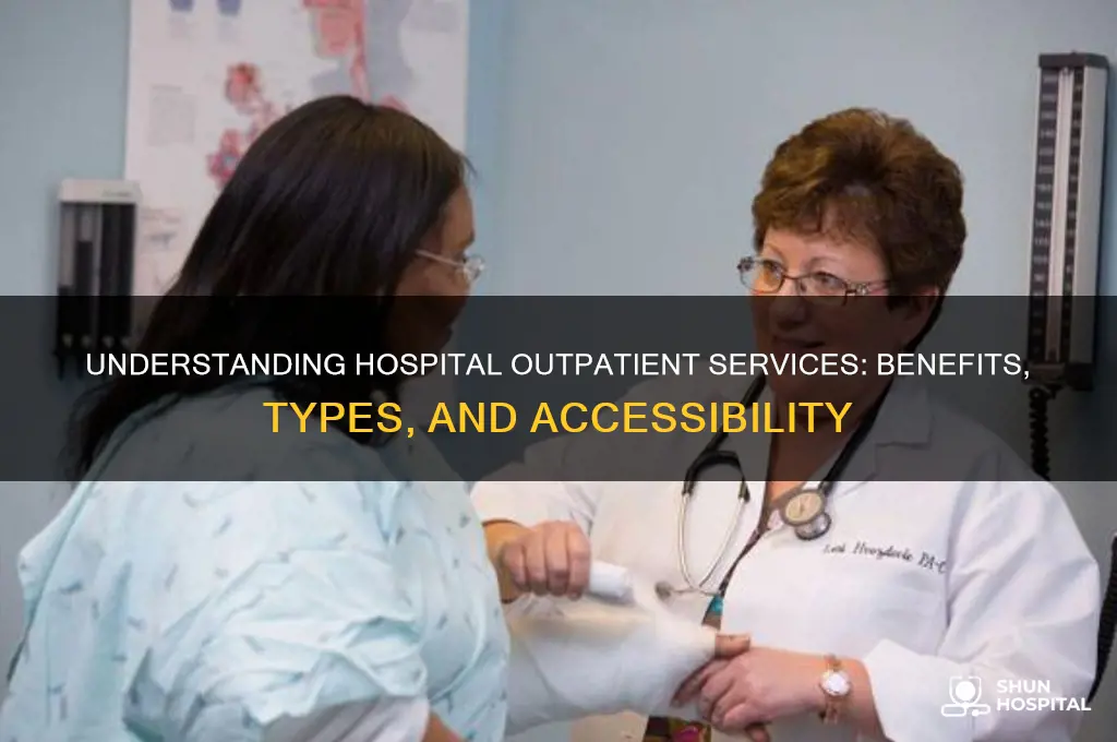 what are hospital outpatient services
