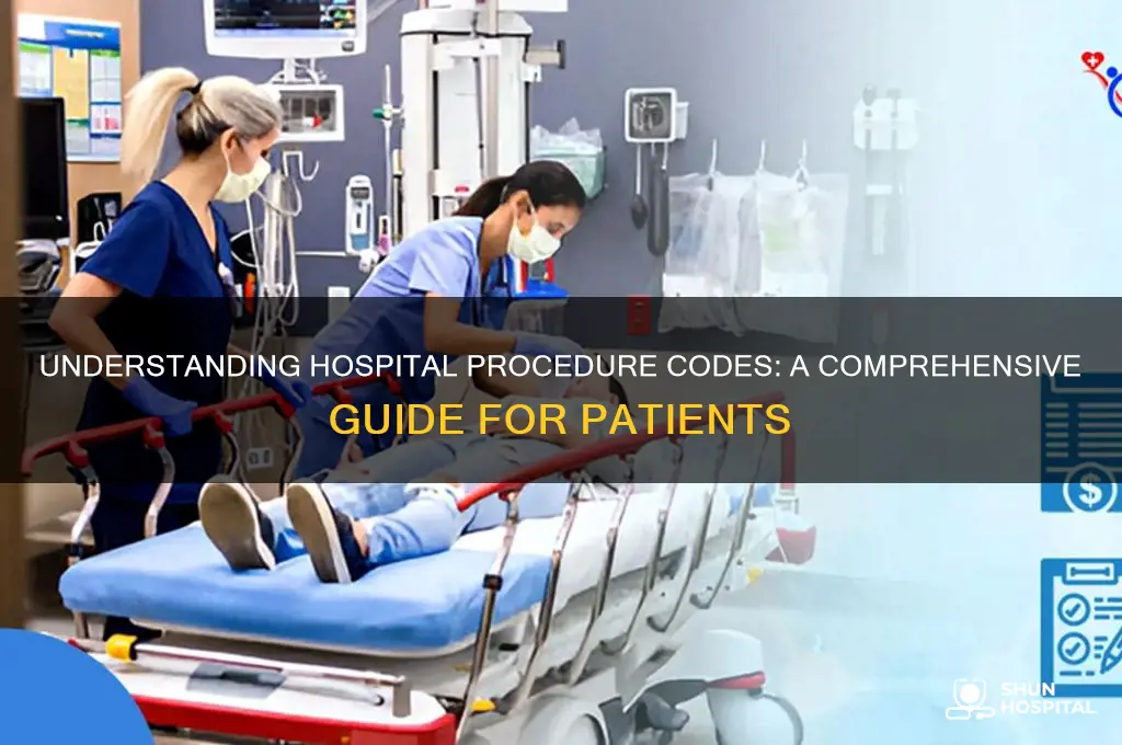 what are hospital procedure codes