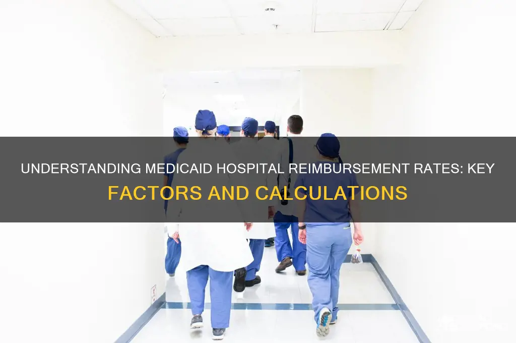 what are hospital reimbursement rates for medicaid based on