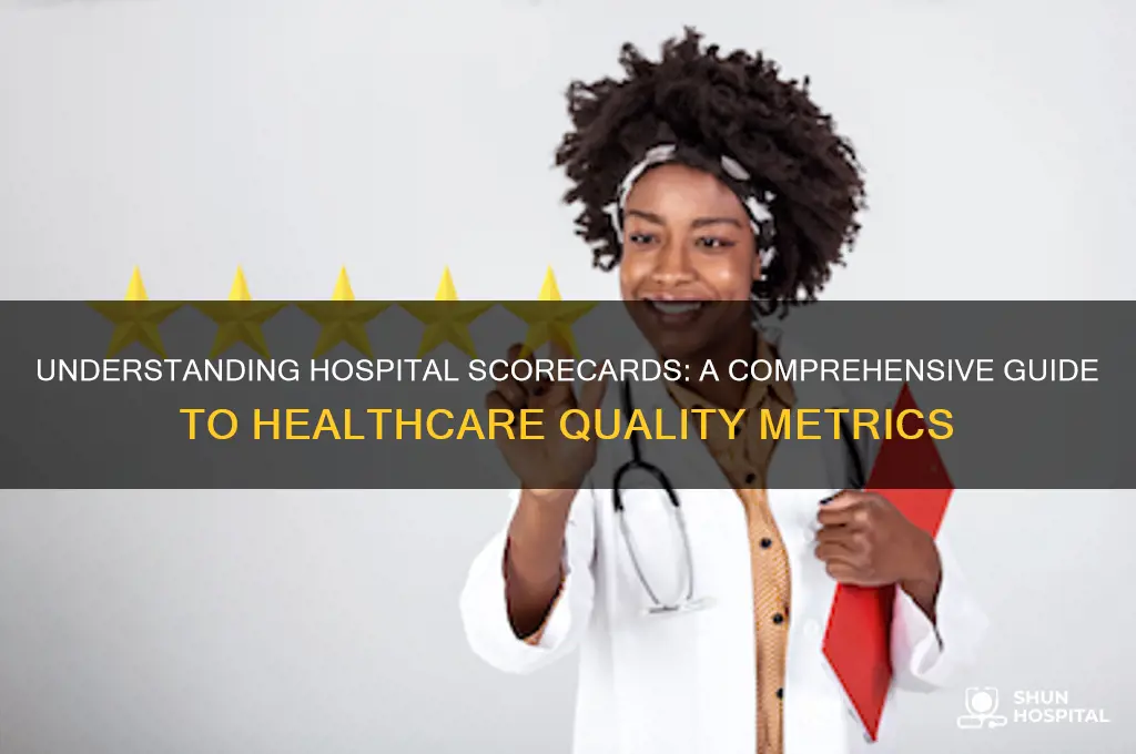 what are hospital scorecards