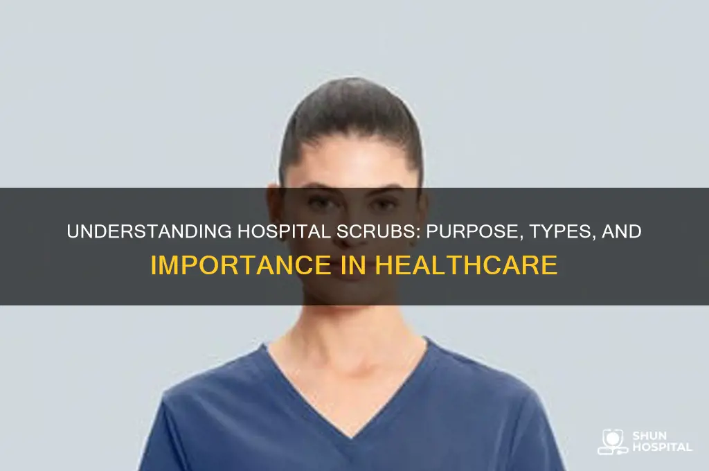 what are hospital scrubs