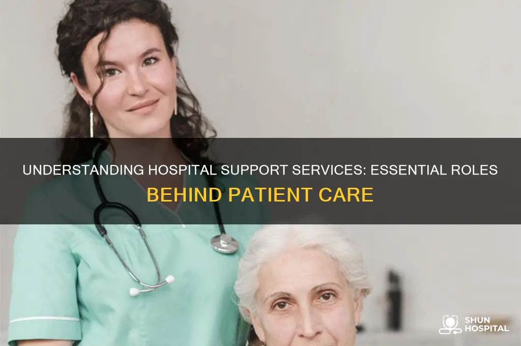 what are hospital support services