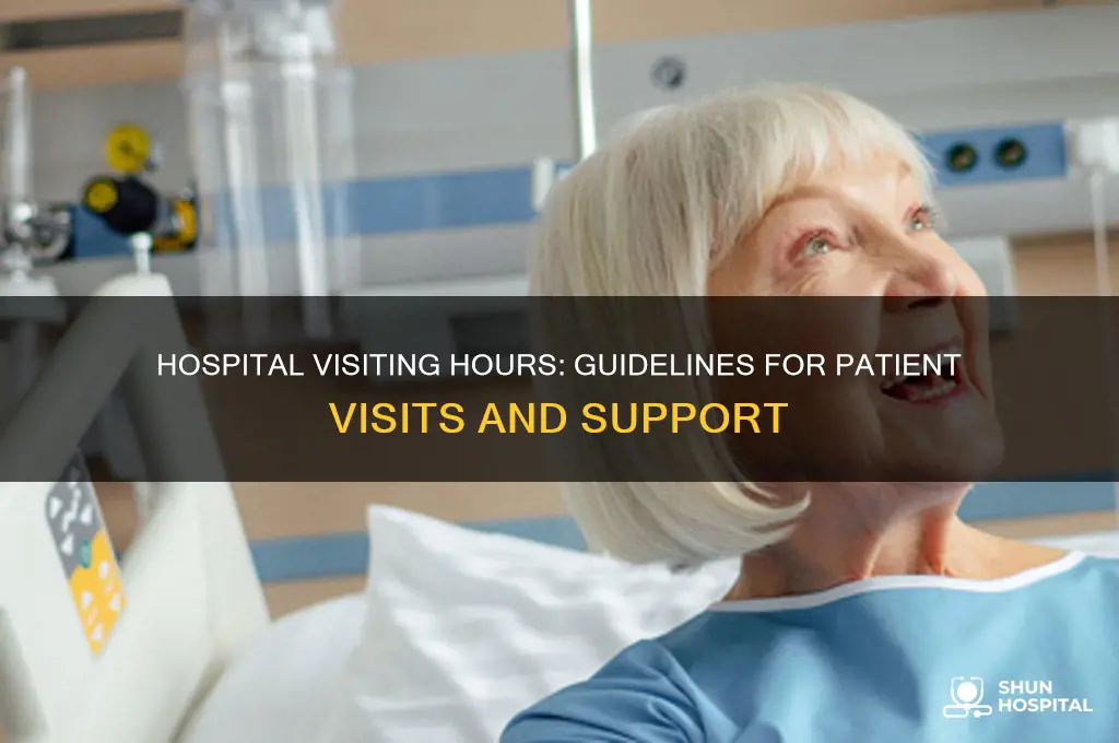 what are hospital visiting hours