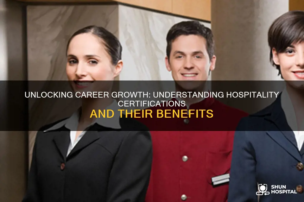 what are hospitality certifications