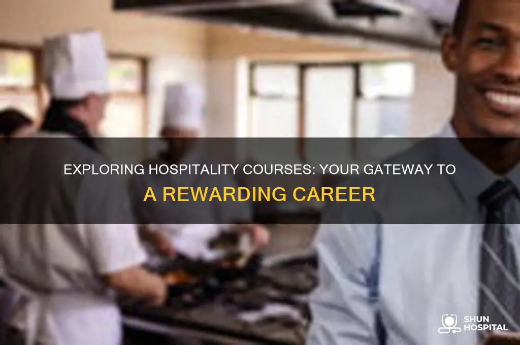 what are hospitality courses