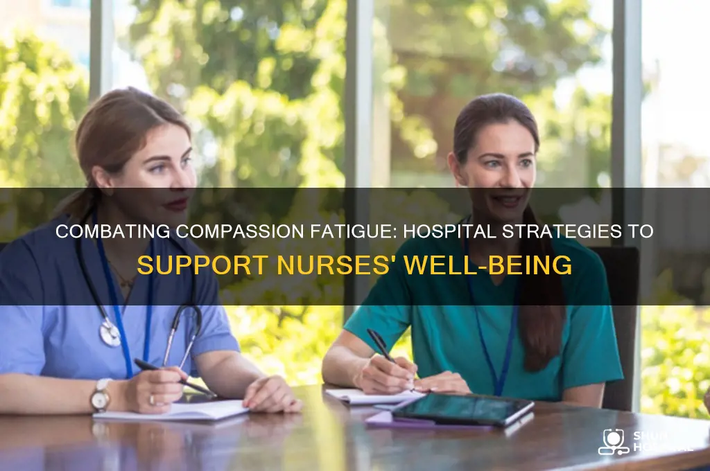 what are hospitals doing to help nurses with compassion fatigue