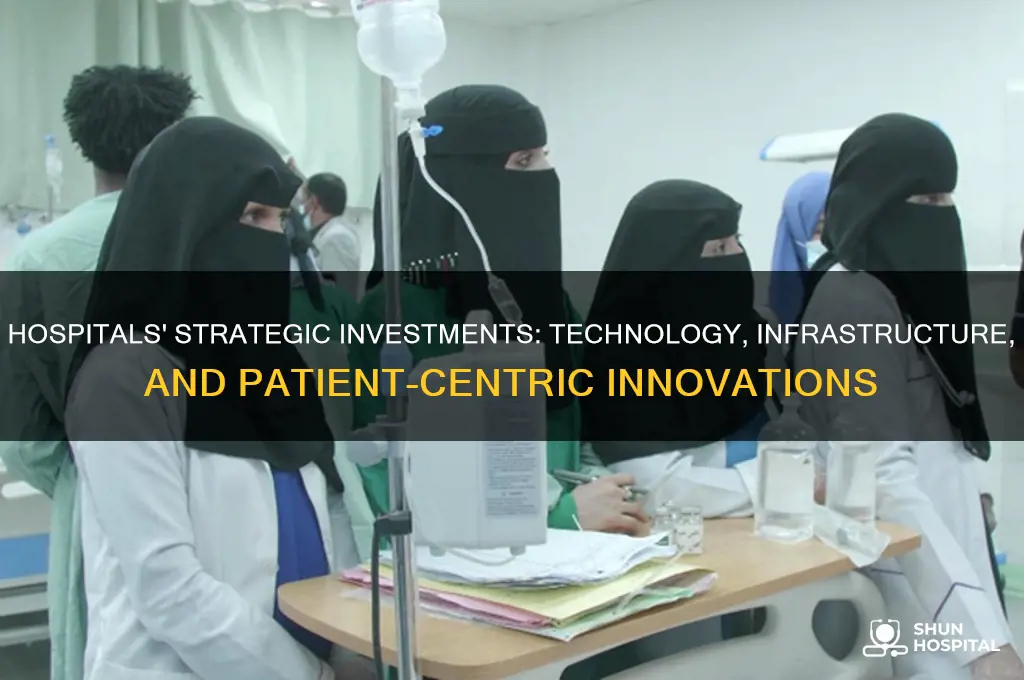 what are hospitals investing in