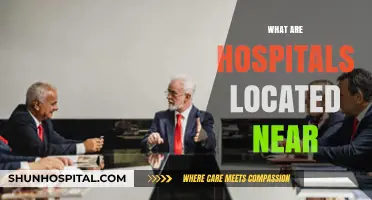 Strategic Locations: What Are Hospitals Typically Situated Near?