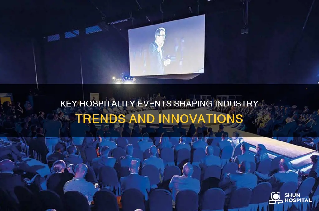 what are important hospitality events