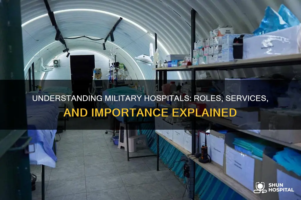 what are military hospitals