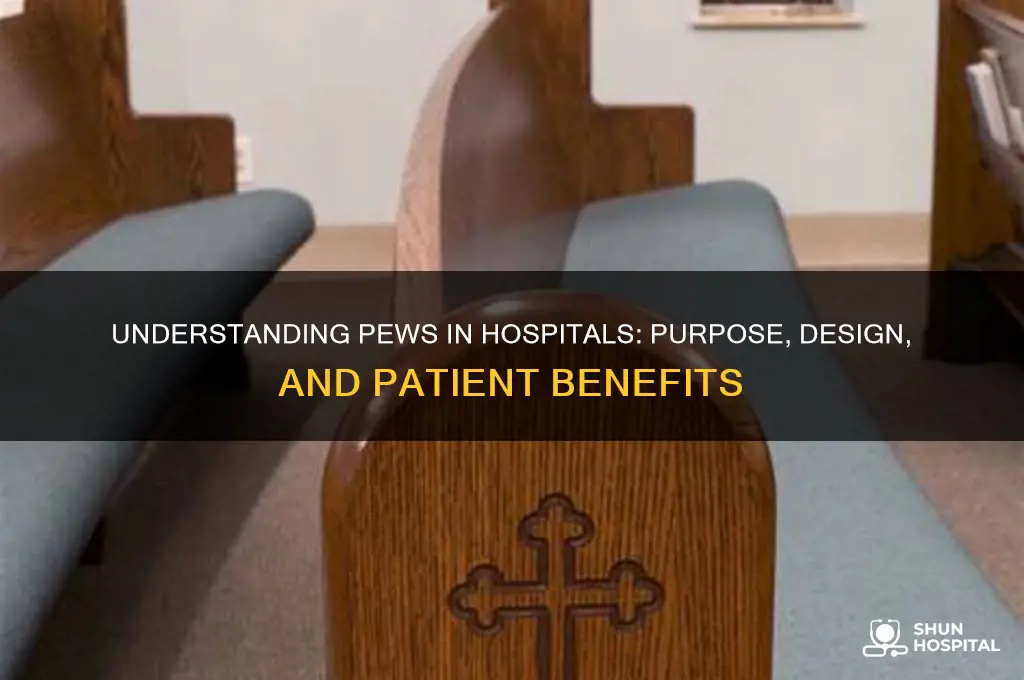 what are pews in hospital