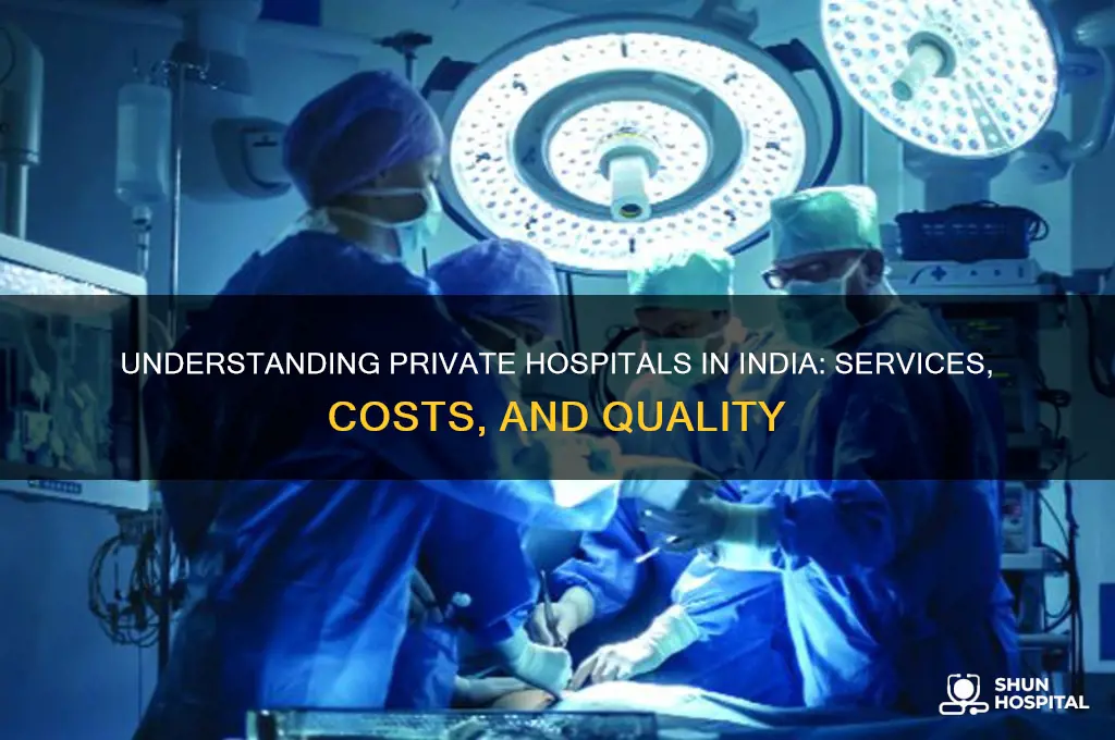 what are private hospitals india