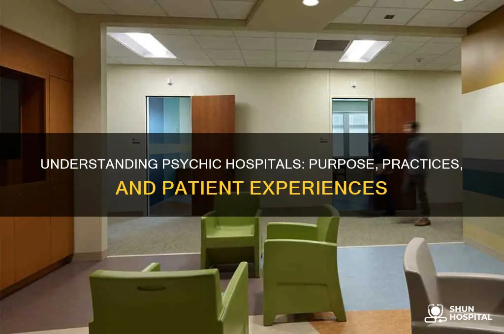what are psytichic hospitals