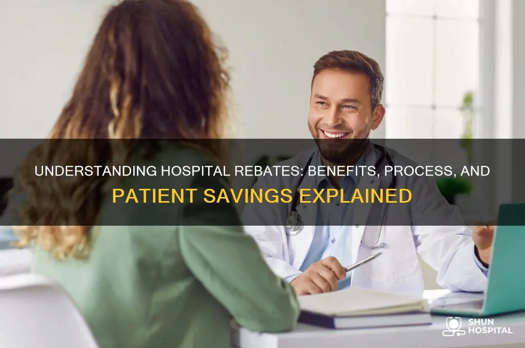 what are rebates in hospitals
