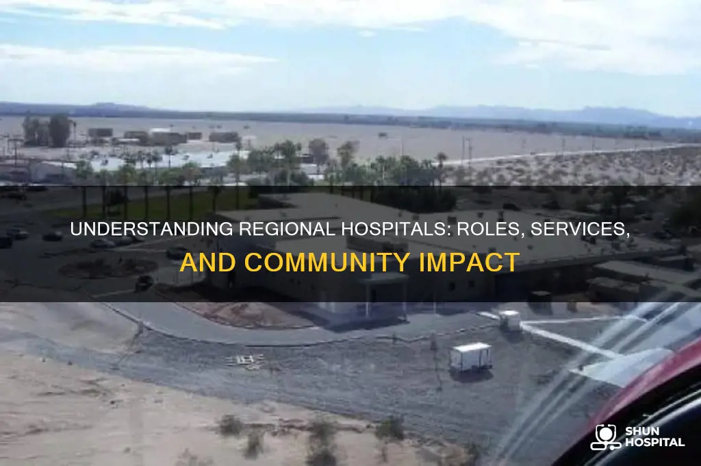 what are regional hospitals
