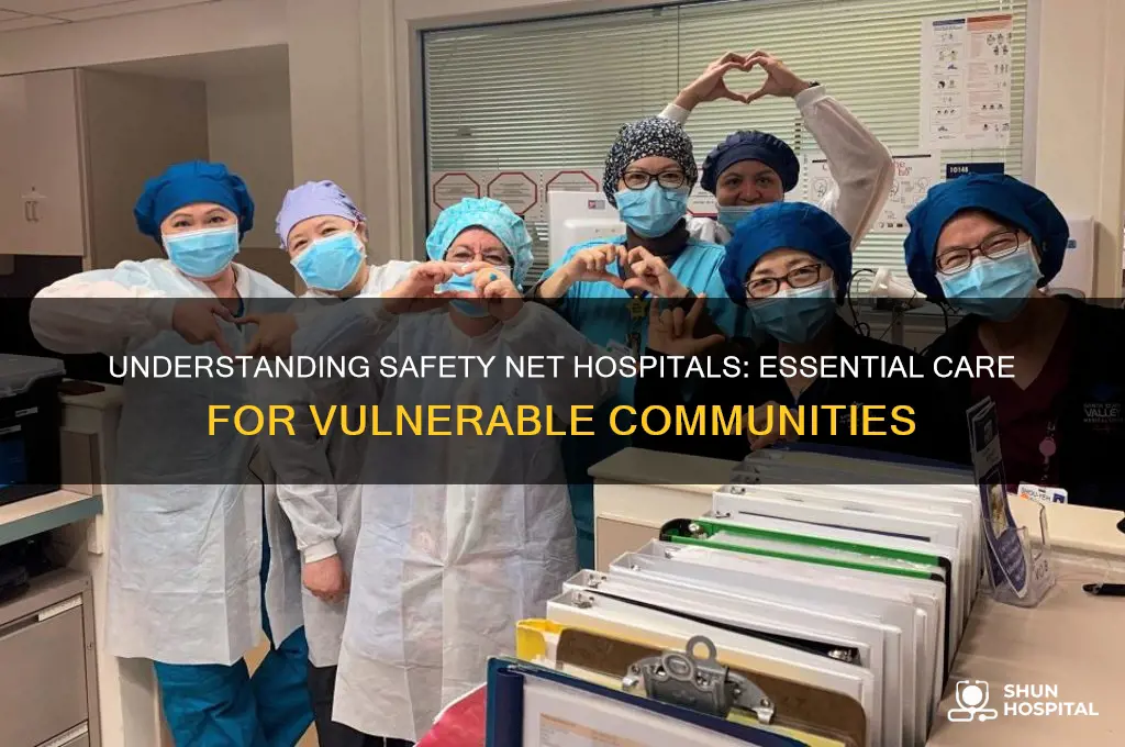 what are safety net hospitals