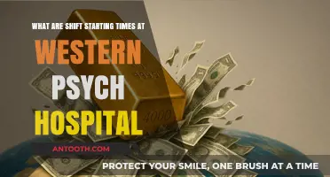Western Psych Hospital Shift Start Times: A Comprehensive Guide