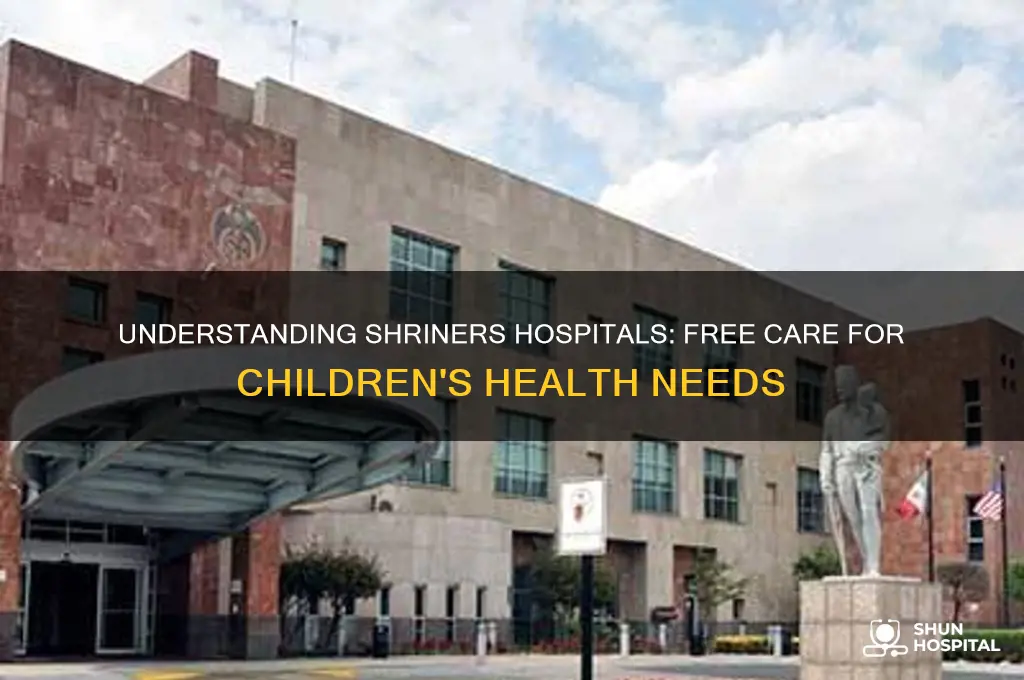 what are shriners hospitals