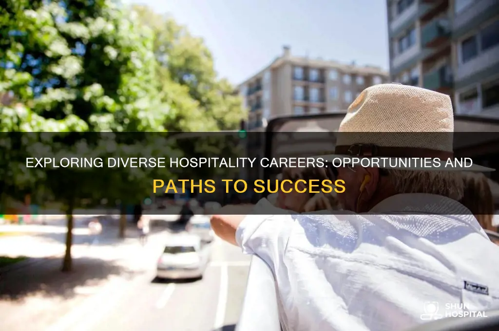 what are some hospitality careers