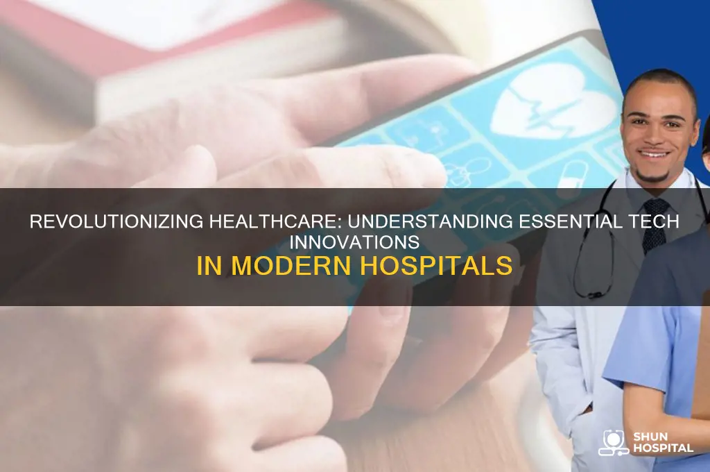 what are techs in hospitals