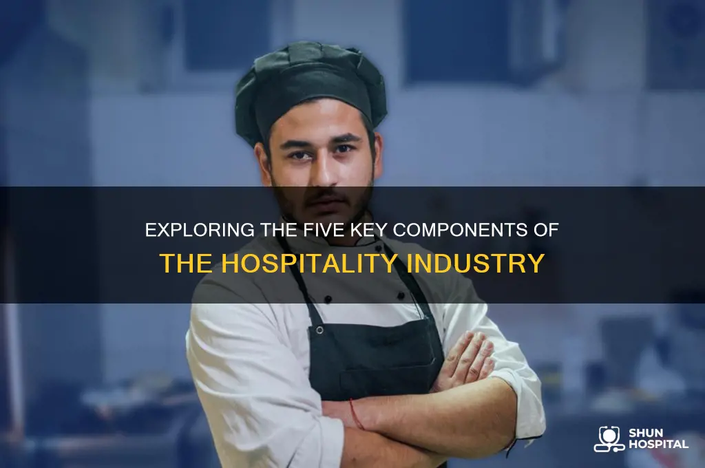 what are the 5 components of the hospitality industry