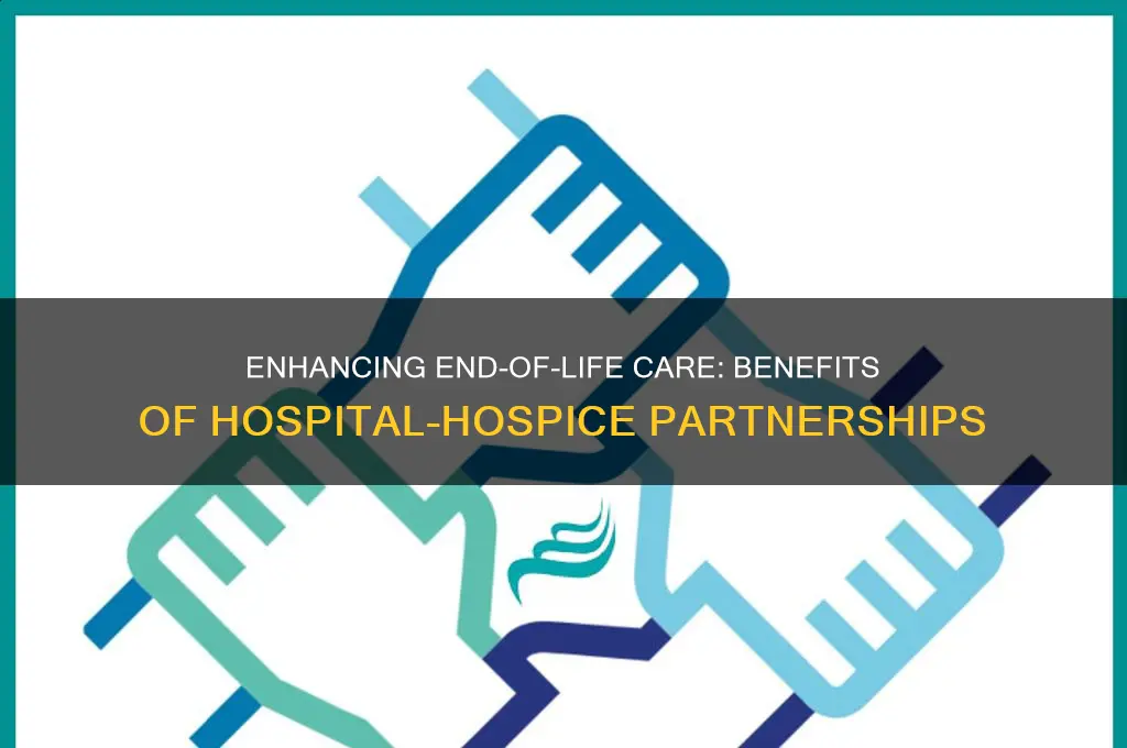 what are the advantages of hospital and hospice partnering