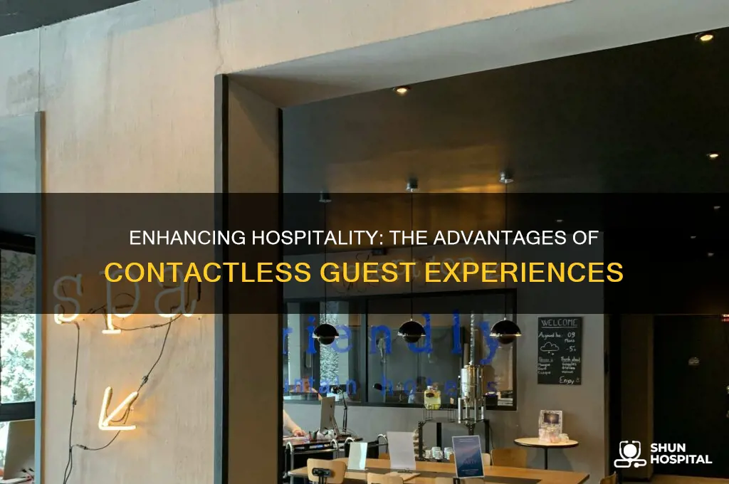 what are the benefits of contactless guest journeys in hospitality