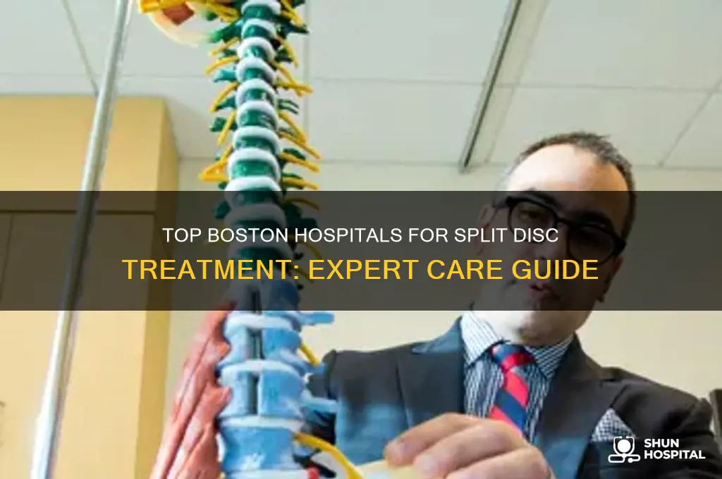 what are the best hospital for split discs in boston