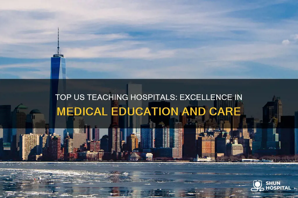 what are the best teaching hospitals in the us
