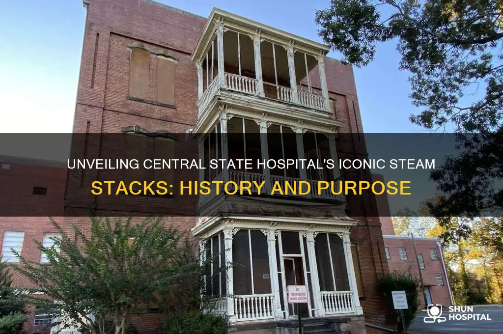 what are the big steam stacks at central state hospital