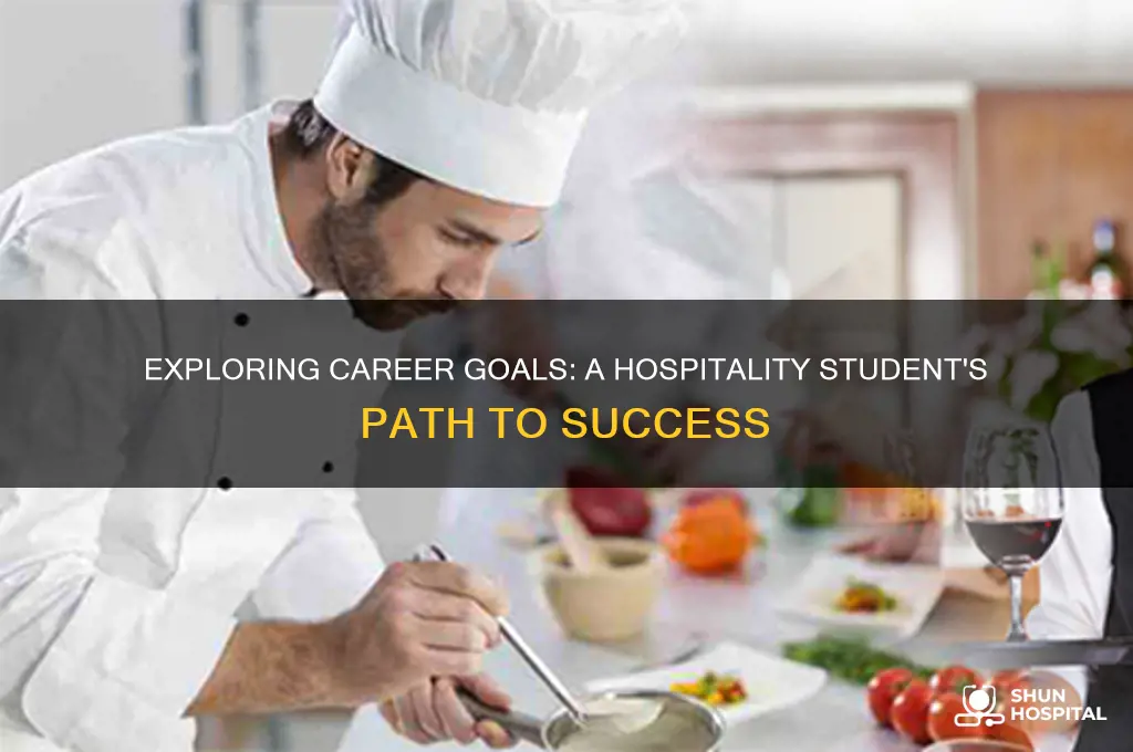 what are the career objectives of a hospitality student