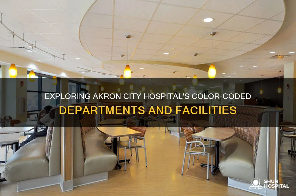 what are the different cloors at akron city hospital