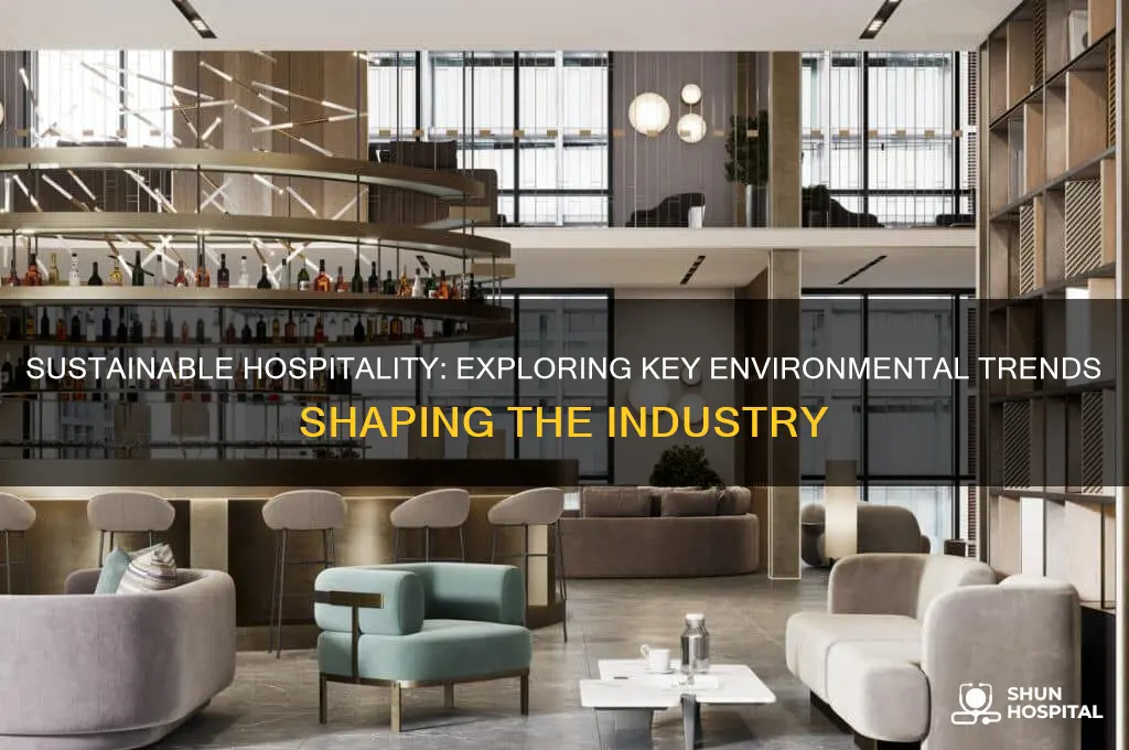 what are the different environmental trends in the hospitality industry