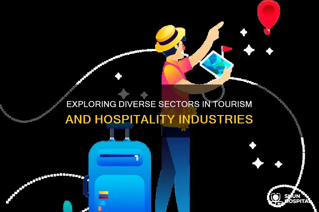 what are the different industries in tourism and hospitality
