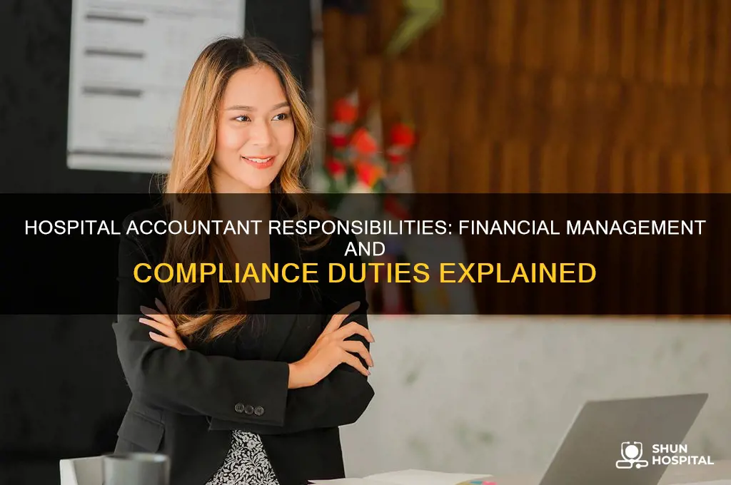 what are the duties of an accountant in a hospital