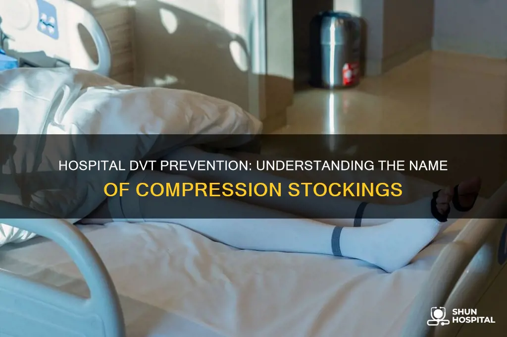 what are the dvt preventative stockings called in hospital