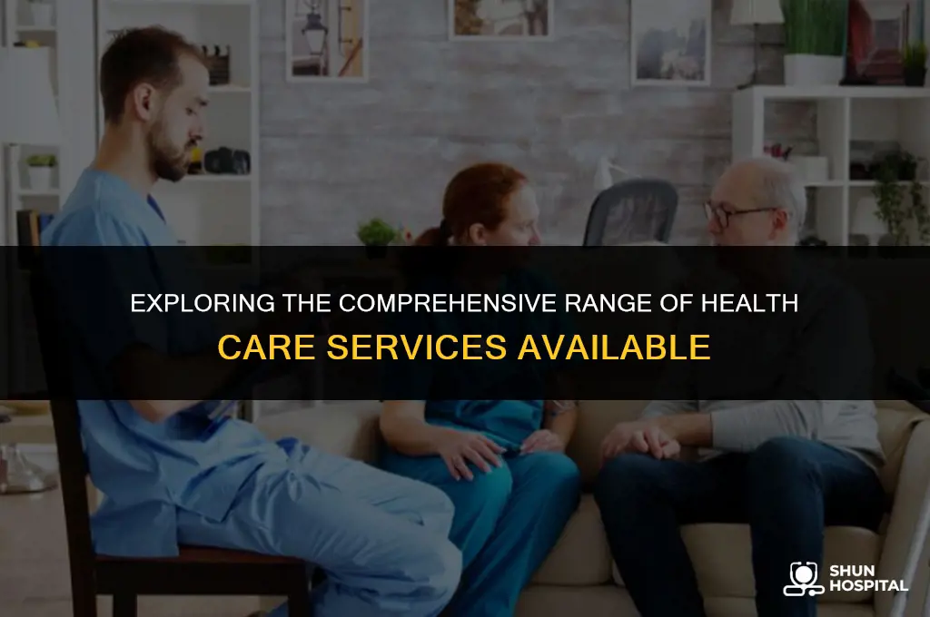 what are the health care services