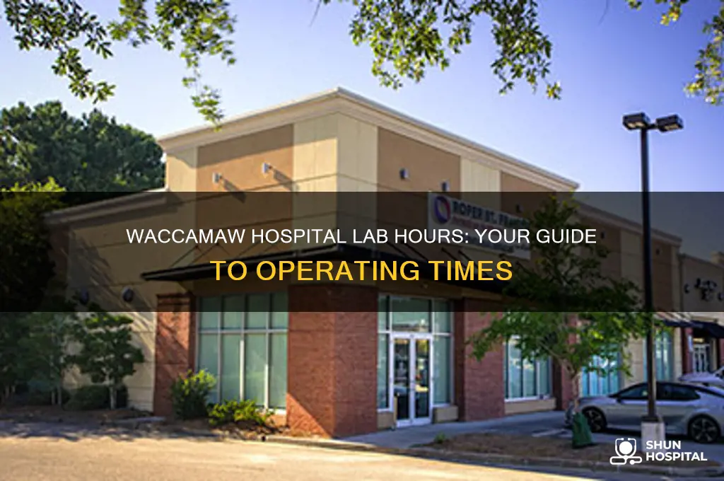 what are the hours for the waccamaw hospital lab